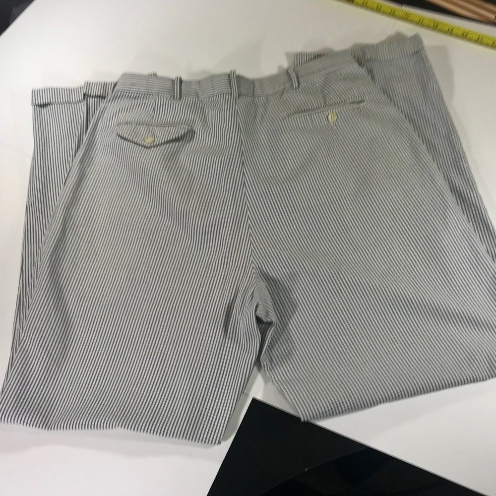 POLO RALPH LAUREN MENS STRIPED PANTS (G46)